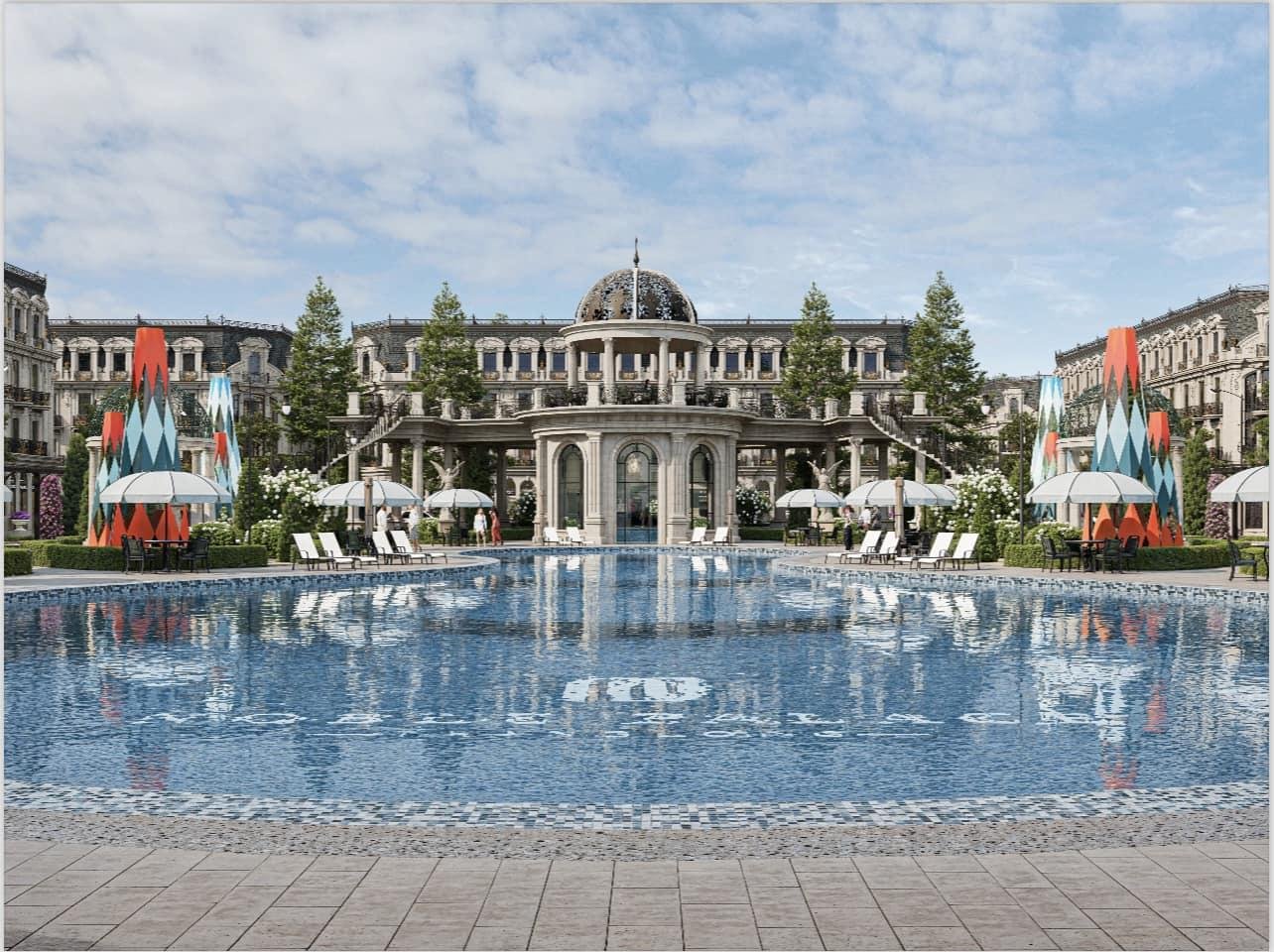 Noble Palace Tay Thang Long WorldHotels Residences chuẩn bị bàn giao